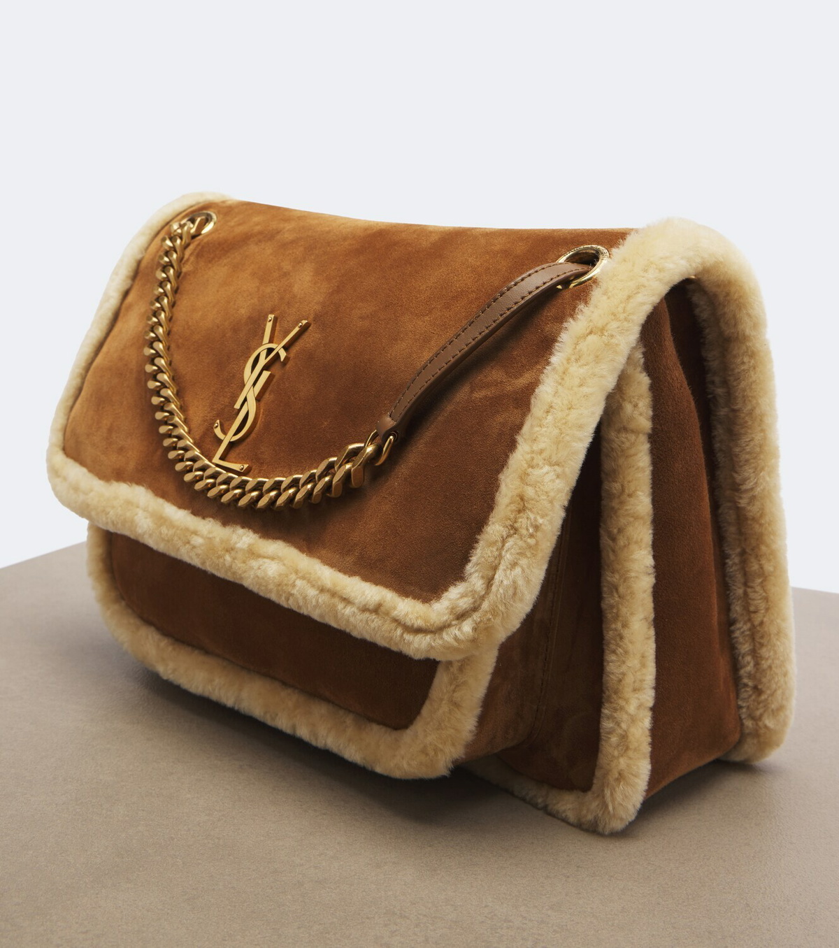 Saint Laurent Niki Mini suede shoulder bag