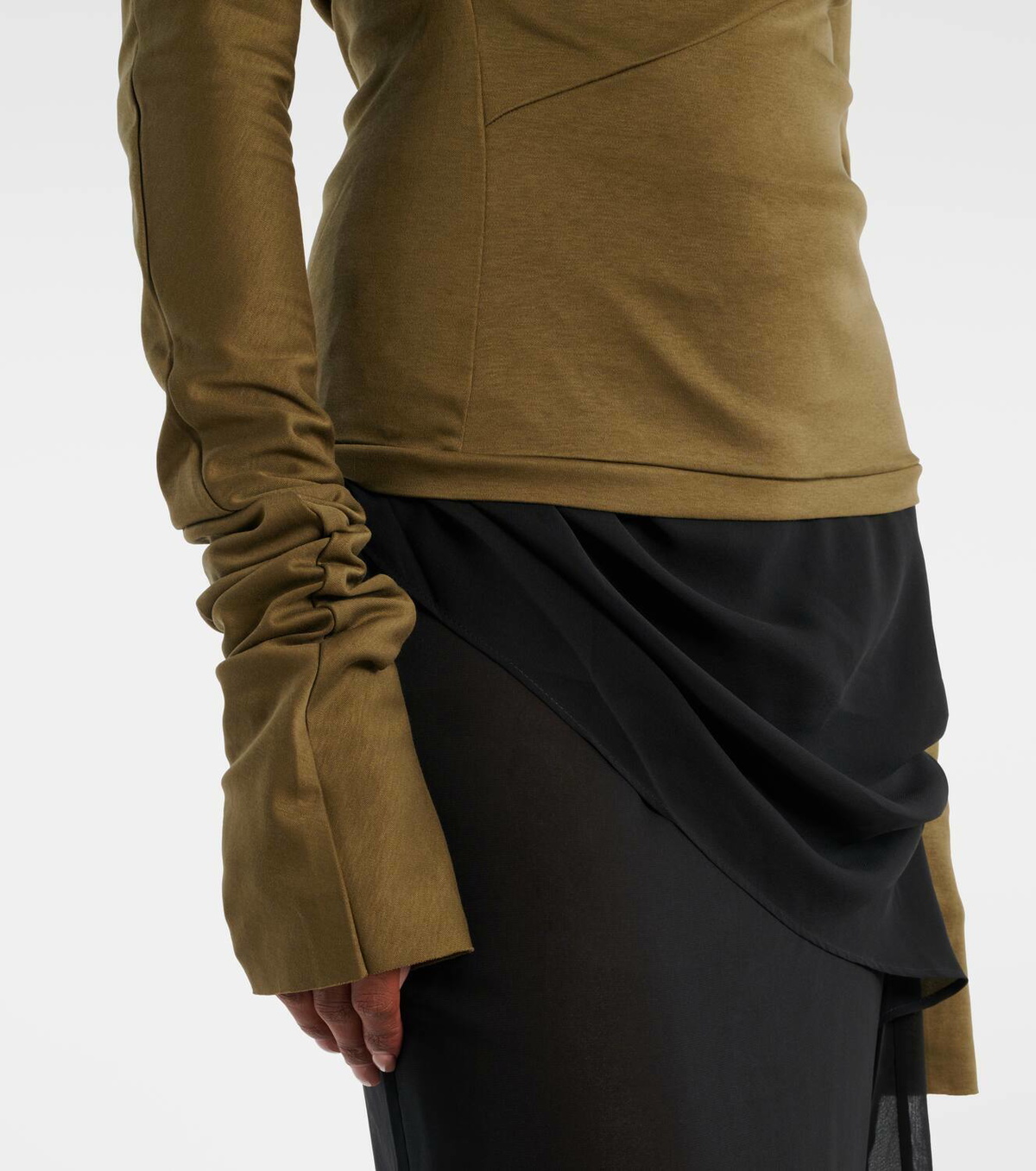 Didu Gathered cotton top