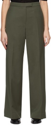 Blossom Khaki Flap Trousers