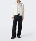 Burberry EKD jersey zip-up sweatshirt
