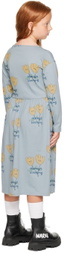 The Campamento Kids Blue Flowers Allover Dress