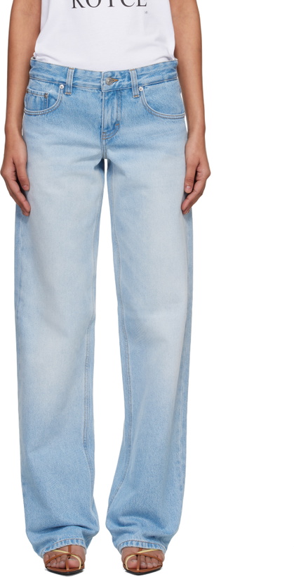 Photo: Victoria Beckham Blue Harper Jeans